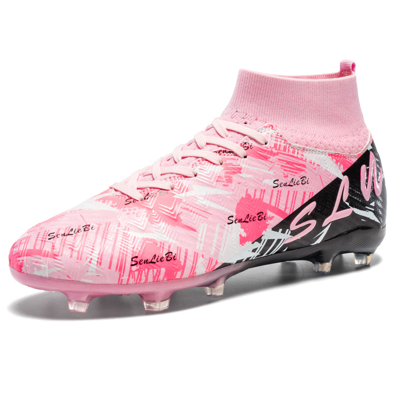 Menโs Soccer Cleats Lightweight Football Boots Speed Training Shoes