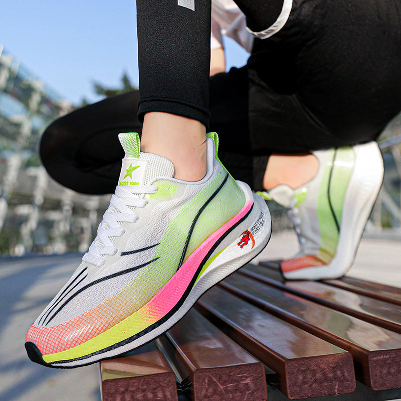 Shock-absorbing Couple Running Shoes