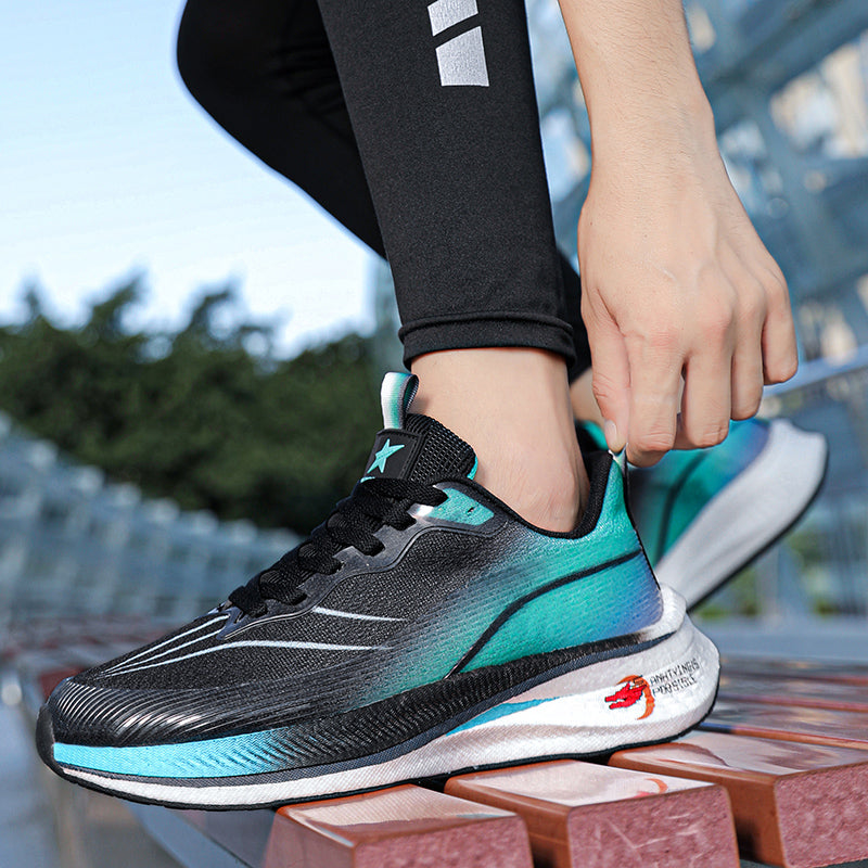 Shock-absorbing Couple Running Shoes